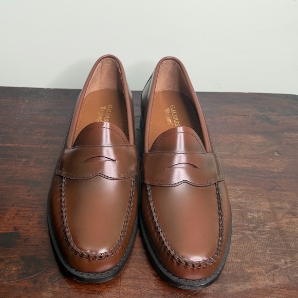 G.H. Bass & Co. Brown Leather Penny Loafers